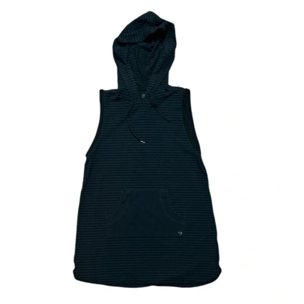 True Religion sleeveless, hoodie dress. Size L